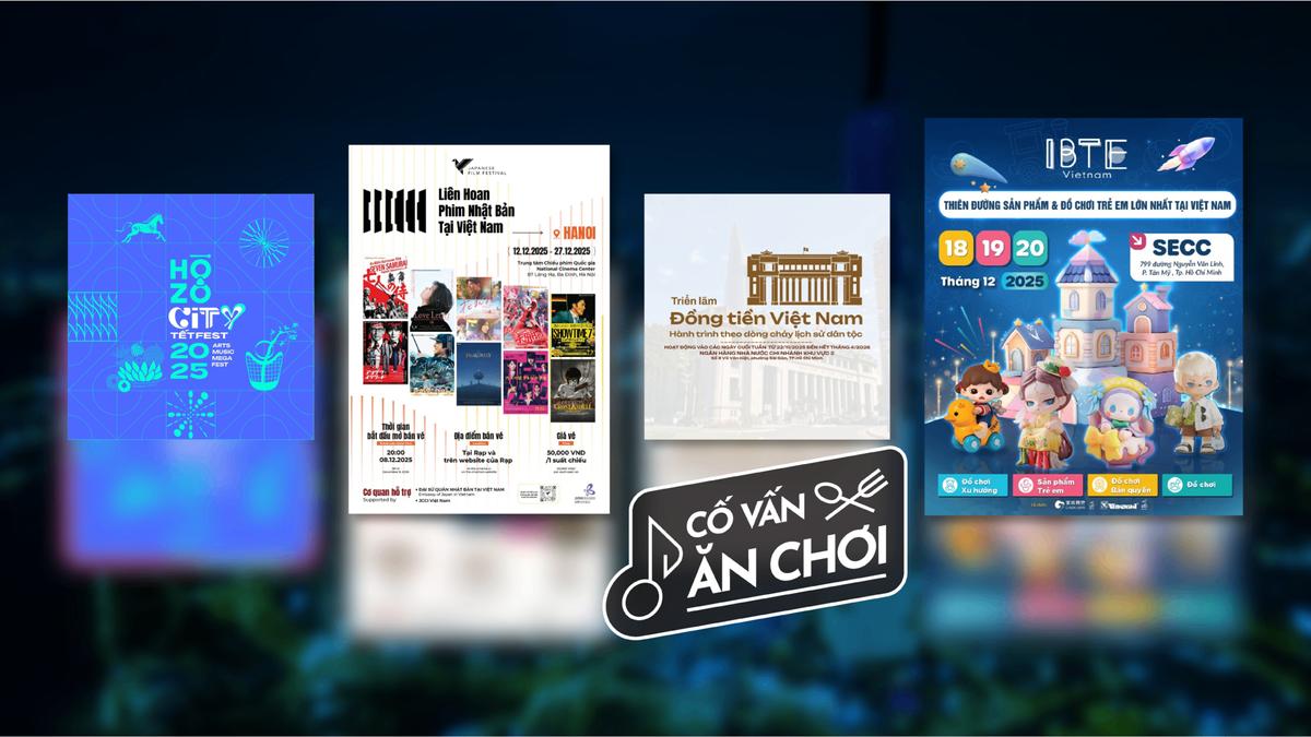 4 Hoạt động “đáng thử” cuối 2025 - đầu 2026 cho bạn trẻ Sài Gòn không có kế hoạch đi xa