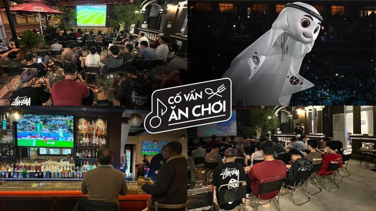 Top 5 cafe máy chiếu hòa mình cùng sức nóng World Cup 2022 