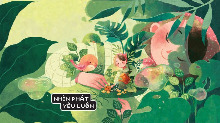 Hanoian Artist Wazza Pink Reimagines Traditional Art To Showcase The Innocence Of Childhood