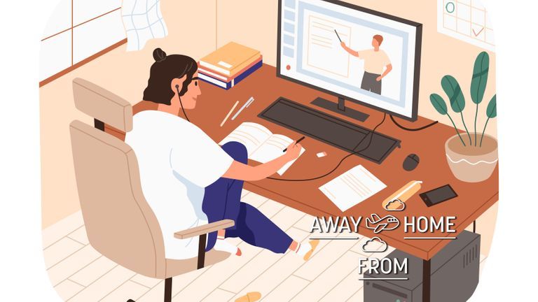 In the school year 2020-2021, a wifi connection was the ticket to study abroad for many Vietnamese international students. | Source: Shutterstock