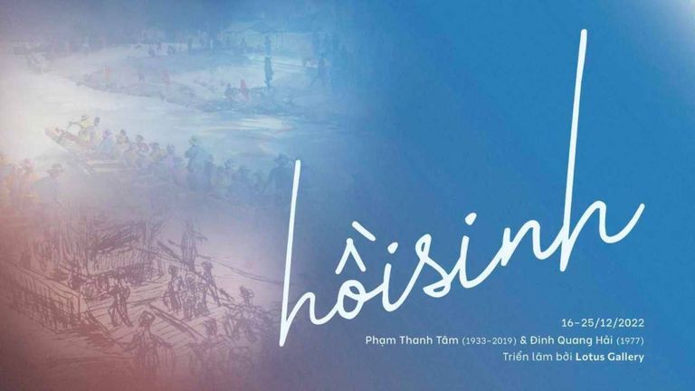 Triển lãm Hồi Sinh: Lên “chuyến tàu" dọc ngang những nơi từng là vùng đất lửa