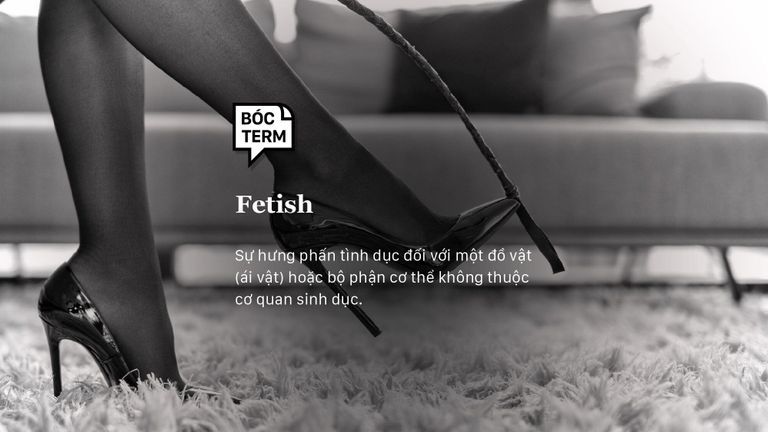 Fetish là sự hưng phấn tình dục đối với một đồ vật (ái vật) hoặc bộ phận cơ thể