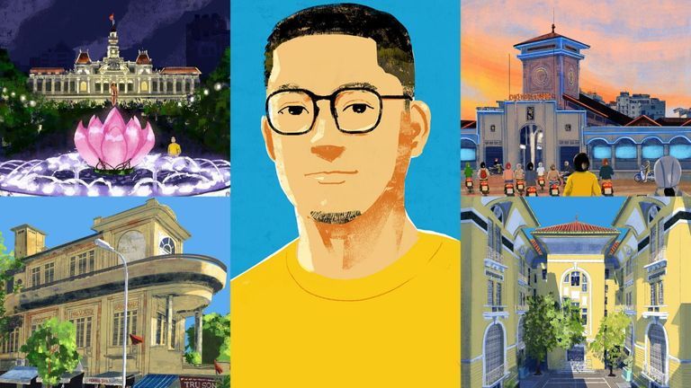 Experience Saigon Through These Vivid Illustrations By A Filipino Artist