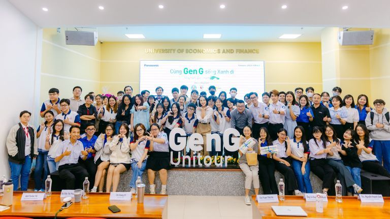 Chiến dịch “Cùng Gen G sống xanh đi” đã thu hút đông đảo các bạn trẻ tham gia. | Nguồn: Panasonic