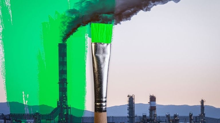 Greenwashing allows companies to present a façade of environmental responsibility without genuinely embracing sustainability. | Source: Shutterstock