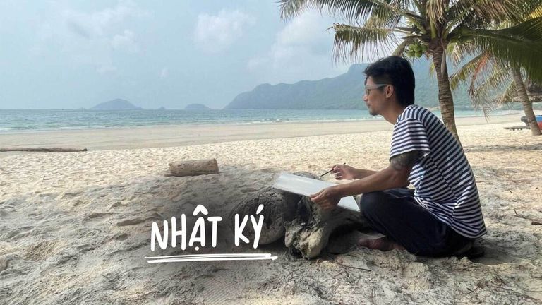 Tìm về hoang dã để “tan rã” trong nắng, biển, gió, trời