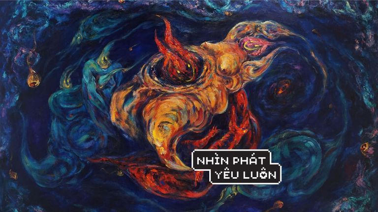 Tèo Phạm và những "bài tiết tinh thần" trong hội họa