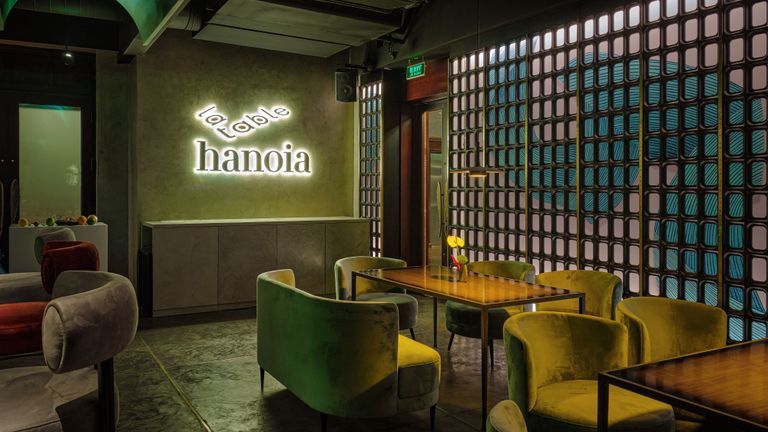 La Table Hanoia, A Design Scape That Goes Back to The Future For Inspiration 
