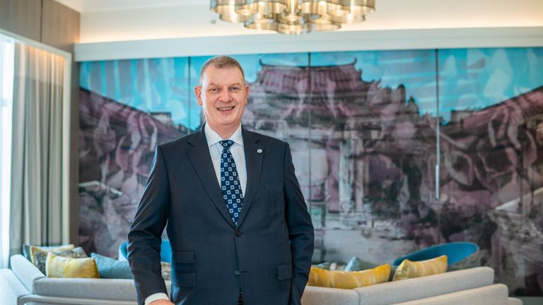 Scott Hodgetts, General Manager của Sheraton Saigon Hotel & Towers