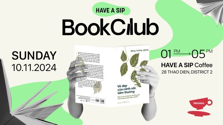 Join Author Dang Hoang Giang At The 2nd Have A Sip Book Club Gathering