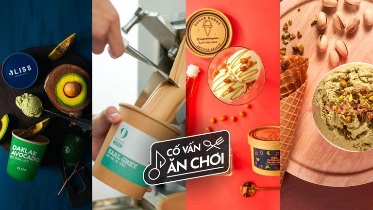 4 Tiệm kem mang vị lạ cho bạn thử khám phá