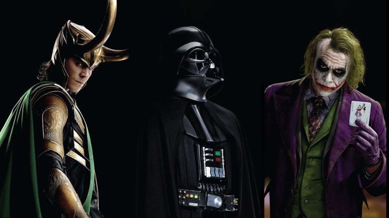 Loki, Darth Vader và Joker - 3 nhân vật phản diện có tầm ảnh hưởng lớn trong thế giới điện ảnh. Nguồn: Disney, Warner Bros