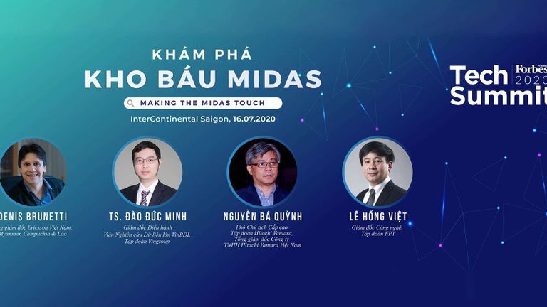 Forbes Việt Nam tập hợp các chuyên gia công nghệ mới hàng đầu tại Tech Summit