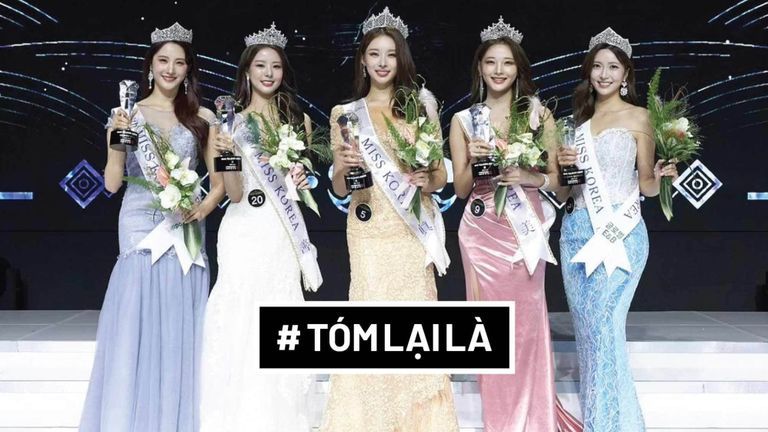 Các hoa hậu, á hậu đăng quang Miss Korea 2024. | Nguồn: IG @ Miss Korea Official