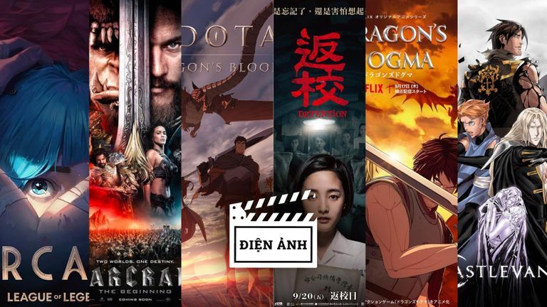 8 Tựa phim chuyển thể trên Netflix dành cho mọt game
