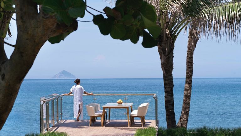 The Gran Meliá Nha Trang stands ready, a beacon of luxury and taste.