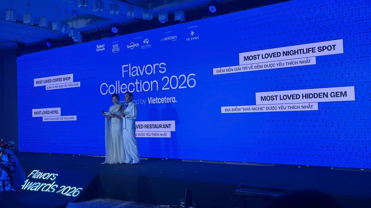 [LIVE] Tường thuật trực tiếp lễ trao giải Flavors Awards 2026
