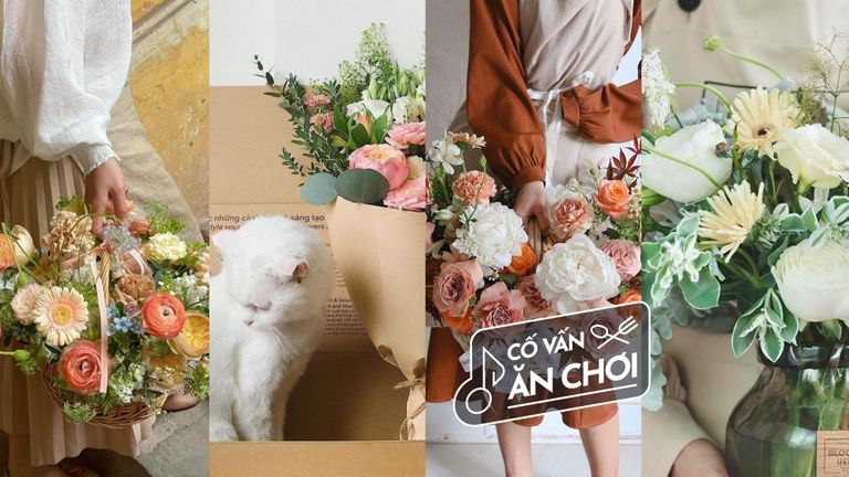 4 Tiệm hoa thân thiện với môi trường ở Hà Nội