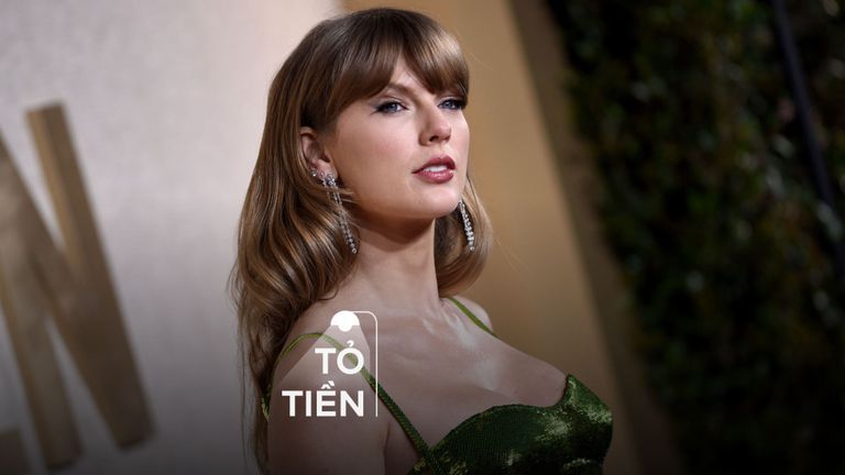 "Ngành âm nhạc" Taylor Swift kiếm tiền như thế nào?