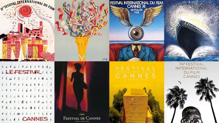 Các poster ấn tượng qua mỗi mùa Liên hoan phim Cannes