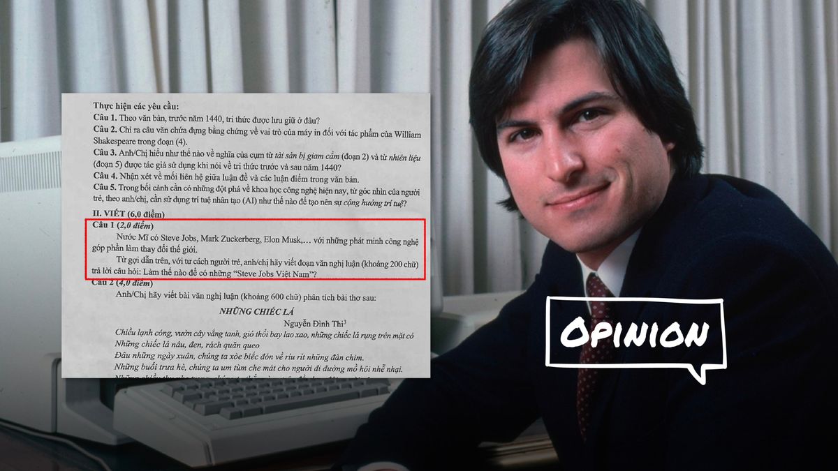 Đến nước Mỹ cũng chỉ có một Steve Jobs