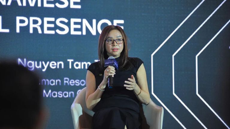 Ms. Nguyen Tam Thanh spoke at Vietcetera's OV Summit | Source: Vietcetera