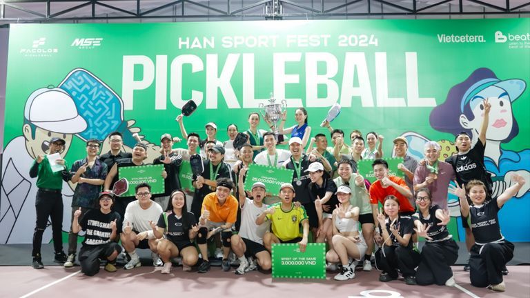 Han Sport Fest 2024: Khi pickleball là xu thế thể thao mới cho doanh nghiệp