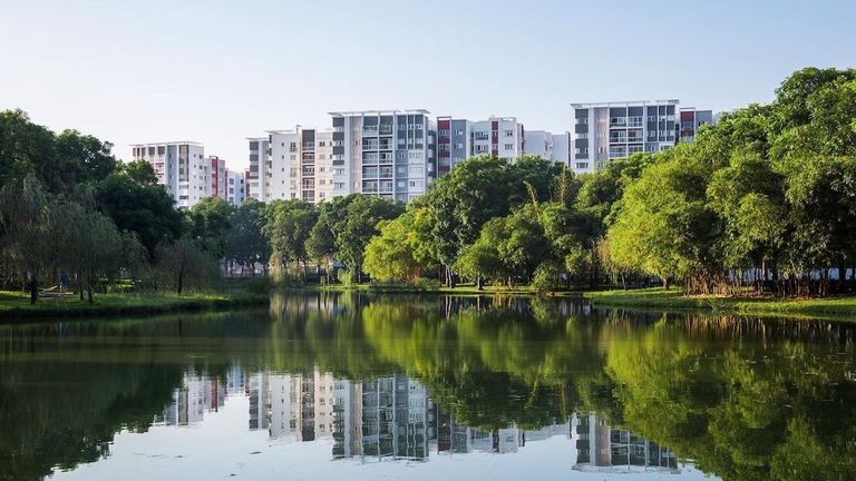 Tận hưởng cuộc sống xanh của Celadon City