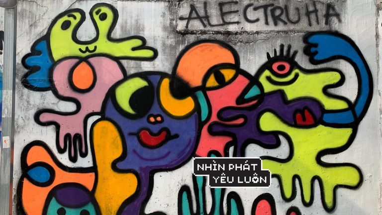 A graffiti of Alectruha