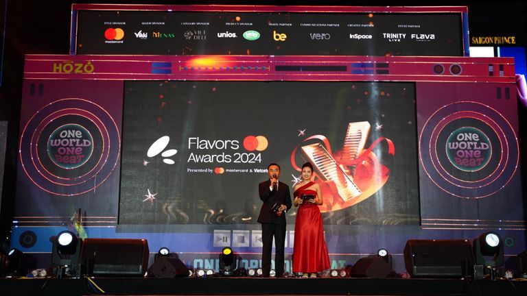 [LIVE] Tường thuật trực tiếp lễ trao giải Flavors Awards 2024 