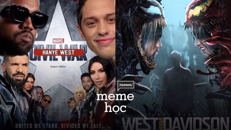 Kanye West chế meme tuyên chiến với tình địch