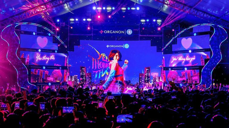 3.000 người cùng hòa vào âm nhạc. | Nguồn: Organon