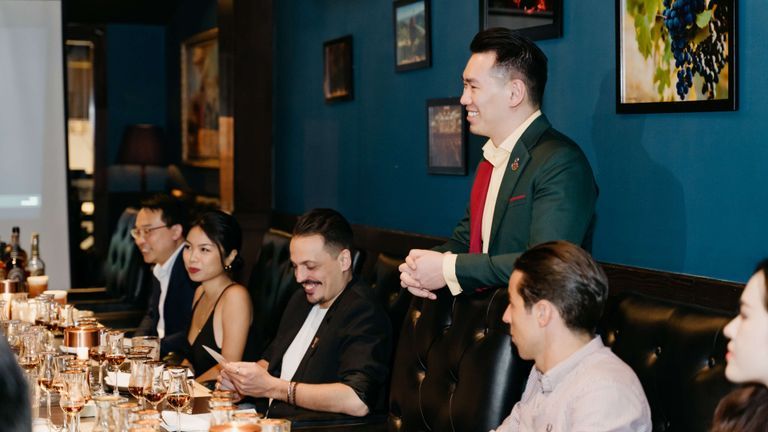 Michter’s Asia Pacific Sales Director Ethan Chai.