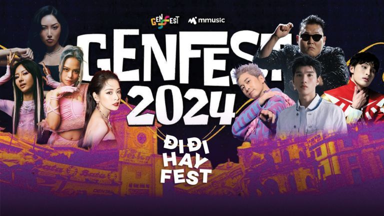 Cùng GENfest 2024 “lên phố”, gặp dàn nghệ sĩ chất lượng