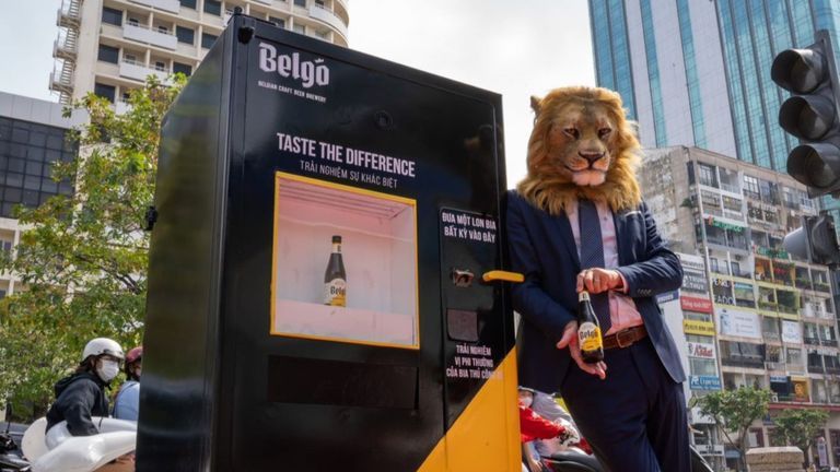 Belgo ra mắt máy bán hàng tự động nâng cấp mọi loại bia trở thành bia craft kiểu Bỉ