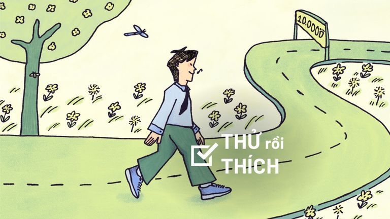10.000 bước mỗi ngày cho lưng thẳng, dáng chuẩn