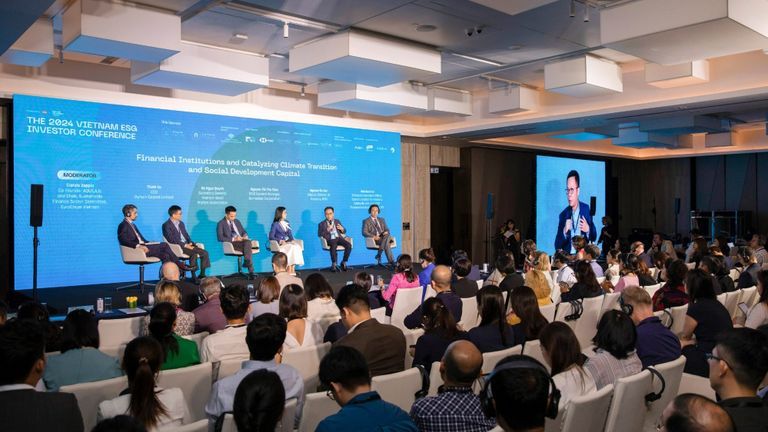Hội nghị Đầu tư ESG Việt Nam 2024: Hướng đến tương lai bền vững và bền bỉ thông qua hợp tác chiến lược, sáng tạo và hòa nhập