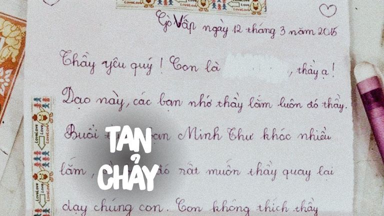 "Hồi lớp Ba, con gái mình yêu nhiều người lắm."