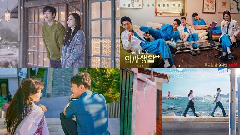 Các bộ phim When the weather is fine, Hospital Playlist, When the camellia blooms, Hometown Cha Cha Cha