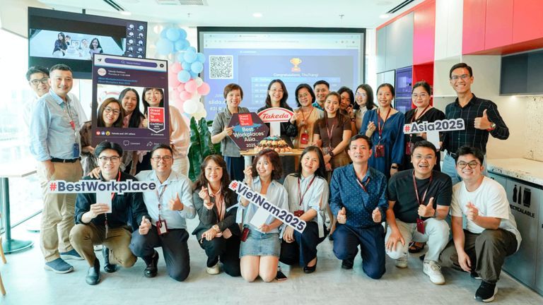 Takeda Viet Nam Received Best Workplaces in Asia™ 2025