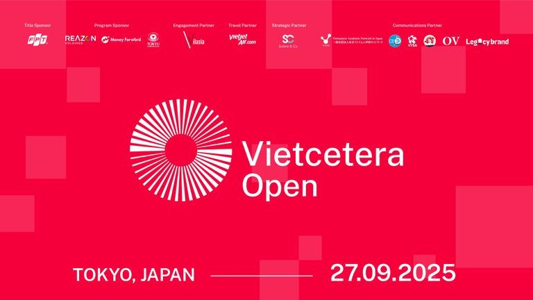 Vietcetera Open Nhật Bản: Người Việt xây dựng thương hiệu quốc gia bằng chính câu chuyện của mình