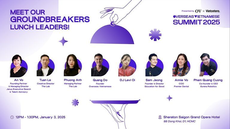 Join Vietcetera’s Groundbreakers Lunch: A Unique Networking Opportunity