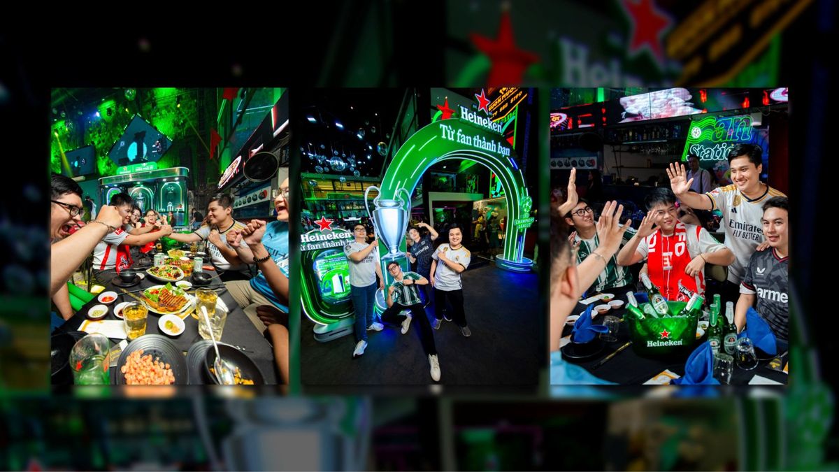 “Hẹn hò” đêm chung kết UEFA Champions League cùng những người chung đam mê tại Heineken® FanStation
