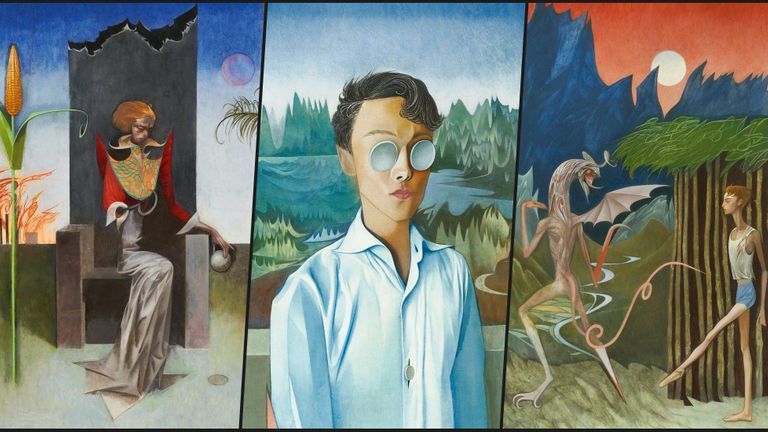 Artist Julien Nguyen Is Painting Immersive, Cryptic Dreamscapes 