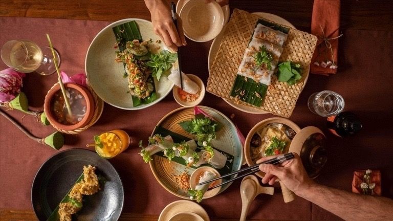 Source: The East, Hanoian restaurant 