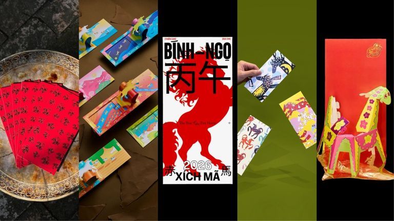 Hình tượng con ngựa trong lì xì.