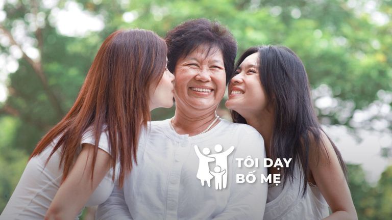 Dạy bố mẹ là học yêu bố mẹ  