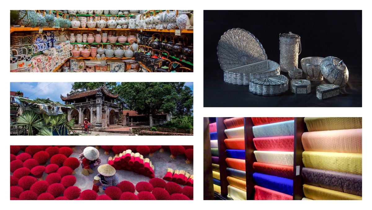 Long-standing historical craft villages have been deeply engraved in a larger Hanoian culture and lifestyle. 