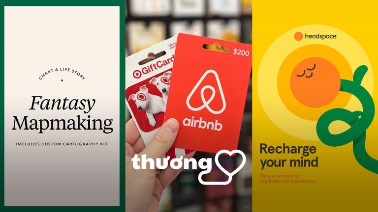 Nguồn: Uncommon Goods, Airbnb, Headspace 