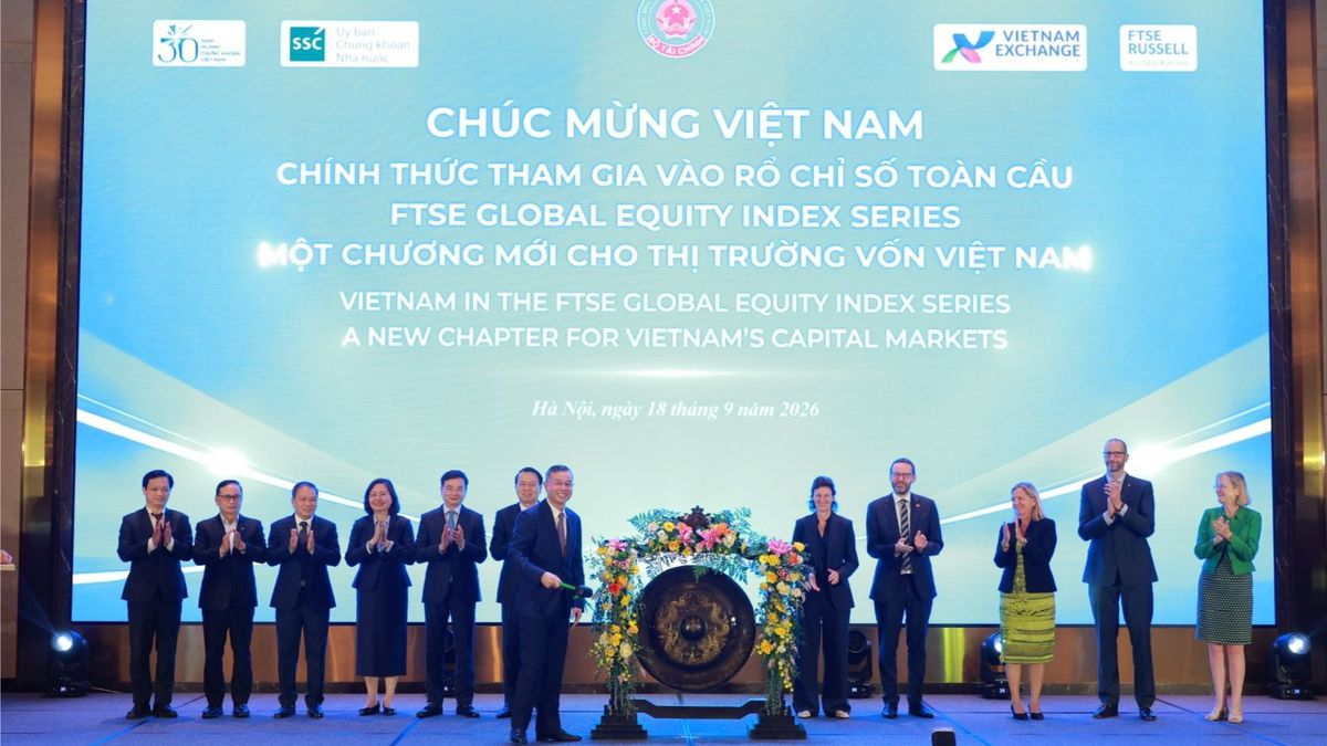 Việt Nam vào rổ chỉ số FTSE, đón cơ hội hút 156 nghìn tỷ vốn ngoại